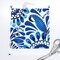 Blue And White Fantasy Floral Maximalist Large Scale Indigo Custom Printed Fabric by Spoonflower Various Fabrics by the Yard or Fat Quarter